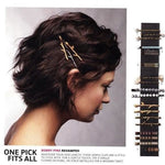 Load image into Gallery viewer, Custom Set of 2 Twig Hair Pins - Branch Bobby Pins - Mix & Match Silver, Gold, Rose Gold, or Bronze - By Woodland Belle