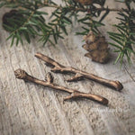 Load image into Gallery viewer, Rustic Branch Hair Pins - Twig Hair Clips - Branch Bobby Pins - Twig Hair Pins - Bella Rustica Antique Bronze by Woodland Belle.
