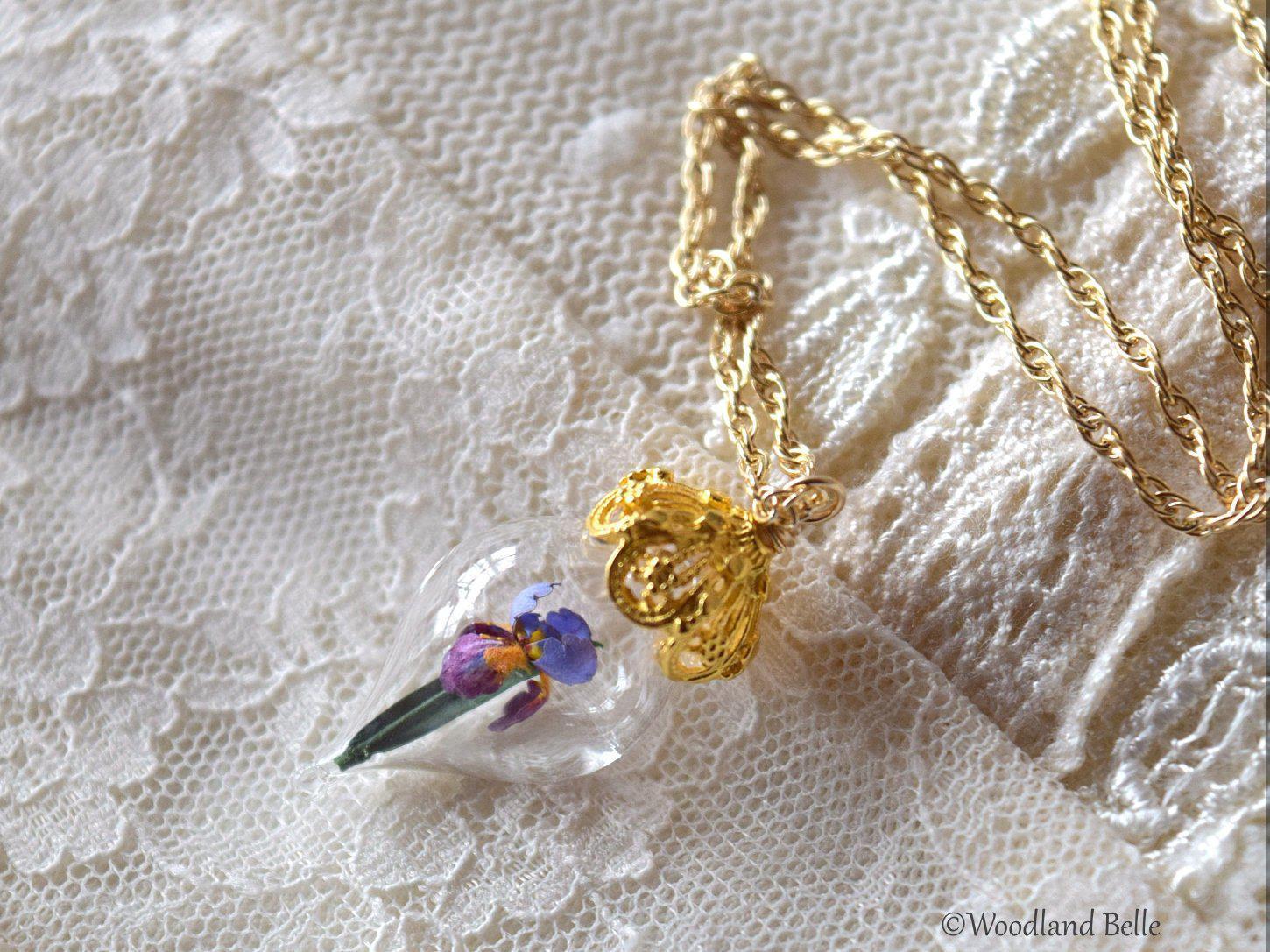 Antique Art Deco Purple Faux Amethyst Filigree Pendant Necklace – Mitchell  Sotka