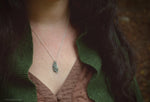 Load image into Gallery viewer, Sterling Silver Owl Necklace - Great Horned Owl Pendant - Recycled Silver - Small, Dainty Bird Necklace - Owl Lover Gift - by Woodland Belle
